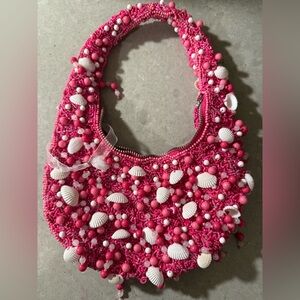 Pink Beaded Necklace